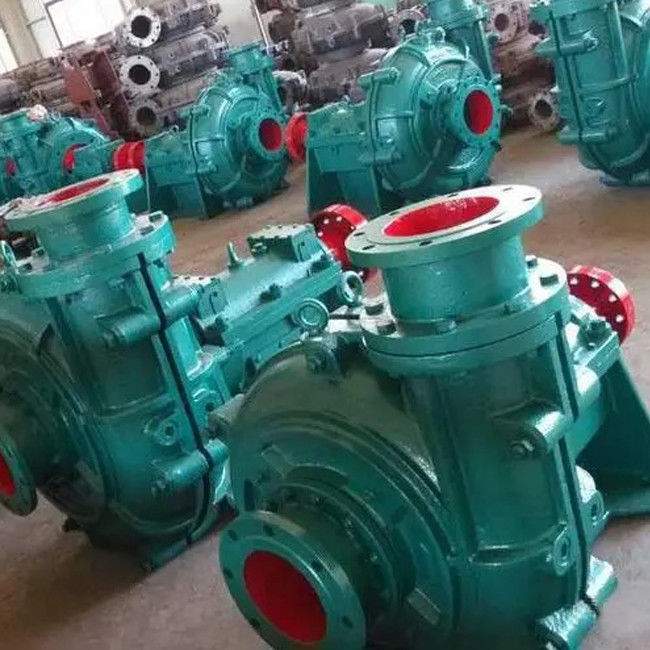 Chrome Alloy Centrifugal Slurry Pump Horizontal / Vervital Type