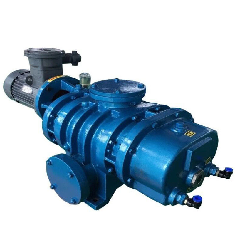Roots Industrial Vacuum Pump Compact structure For Sewage Treatment