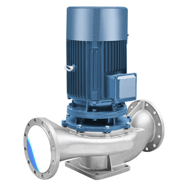 Vertical Multistage Submersible Pump Stainless Steel Pipeline Sewage Pump Acid / Alkali Resistant