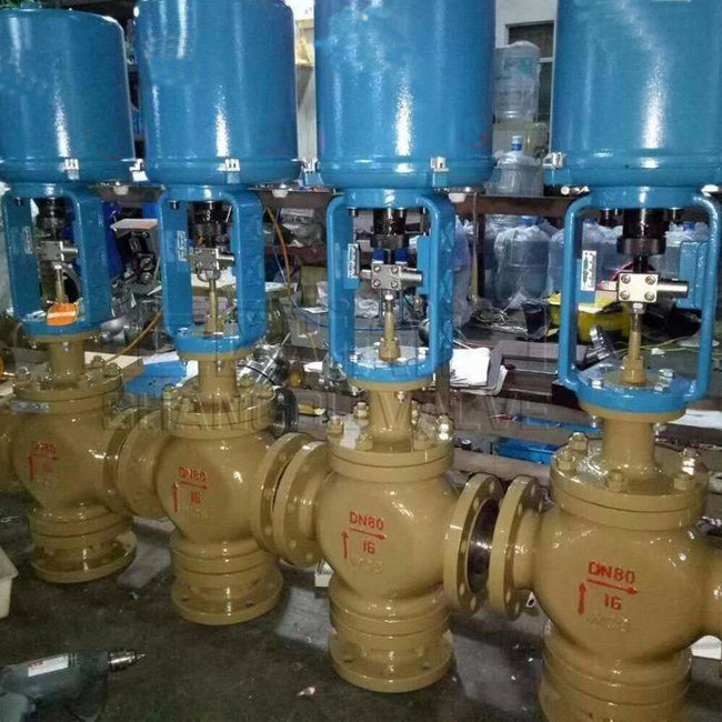 DN25DN50 Regulating Control Valve , Electric Diaphragm Control Valve