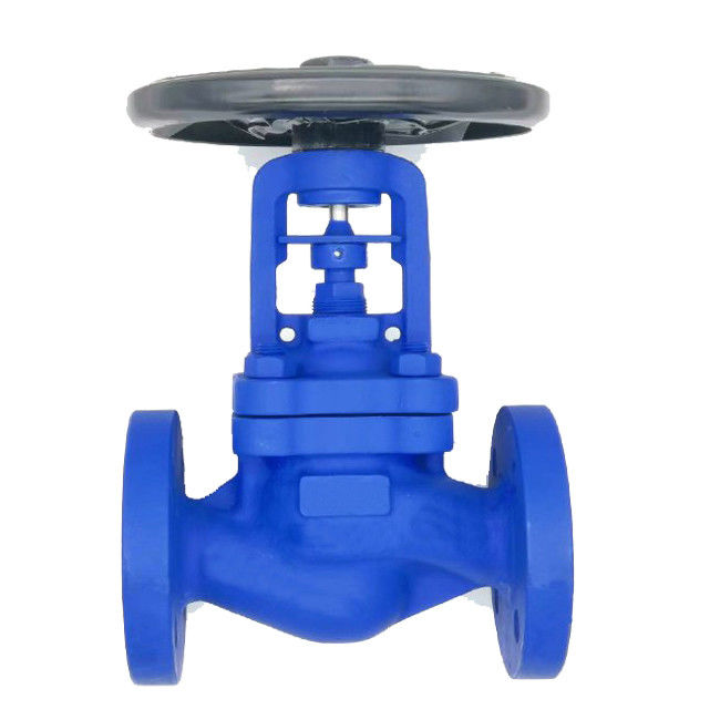 Bellows Sealed Stop Valve Double Seal Flange Connection For Water / Oil / Gas