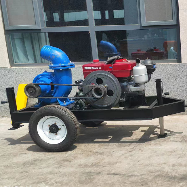 Mobile Diesel Engine Floodwater Pumps Emergency Drainage