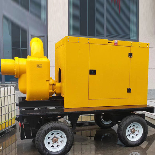 High Efficiency Flood Control Mobile Pump Truck Drainage Equipment