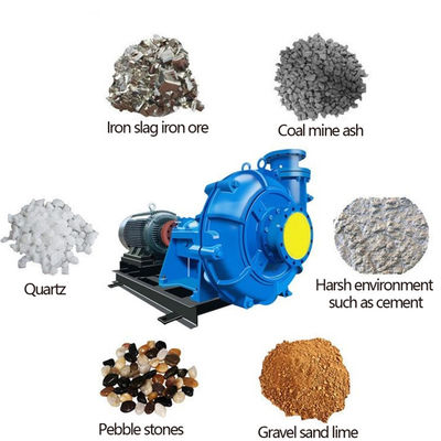 High Chromium Centrifugal Slurry Pump Wear Resistant Single Suction Centrifugal Pump OEM