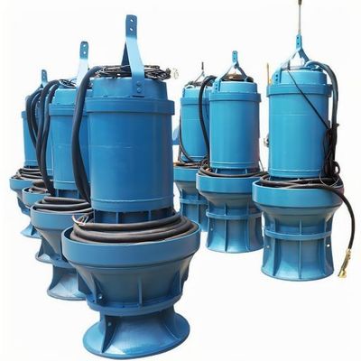 Elbow / Propeller Pumps 10-35000M3/H Flow 1-25m Head For Pump Station