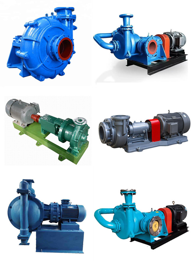 Horizontal Filter Press Feed Pump 380V Double Blade Impeller Slurry Pump